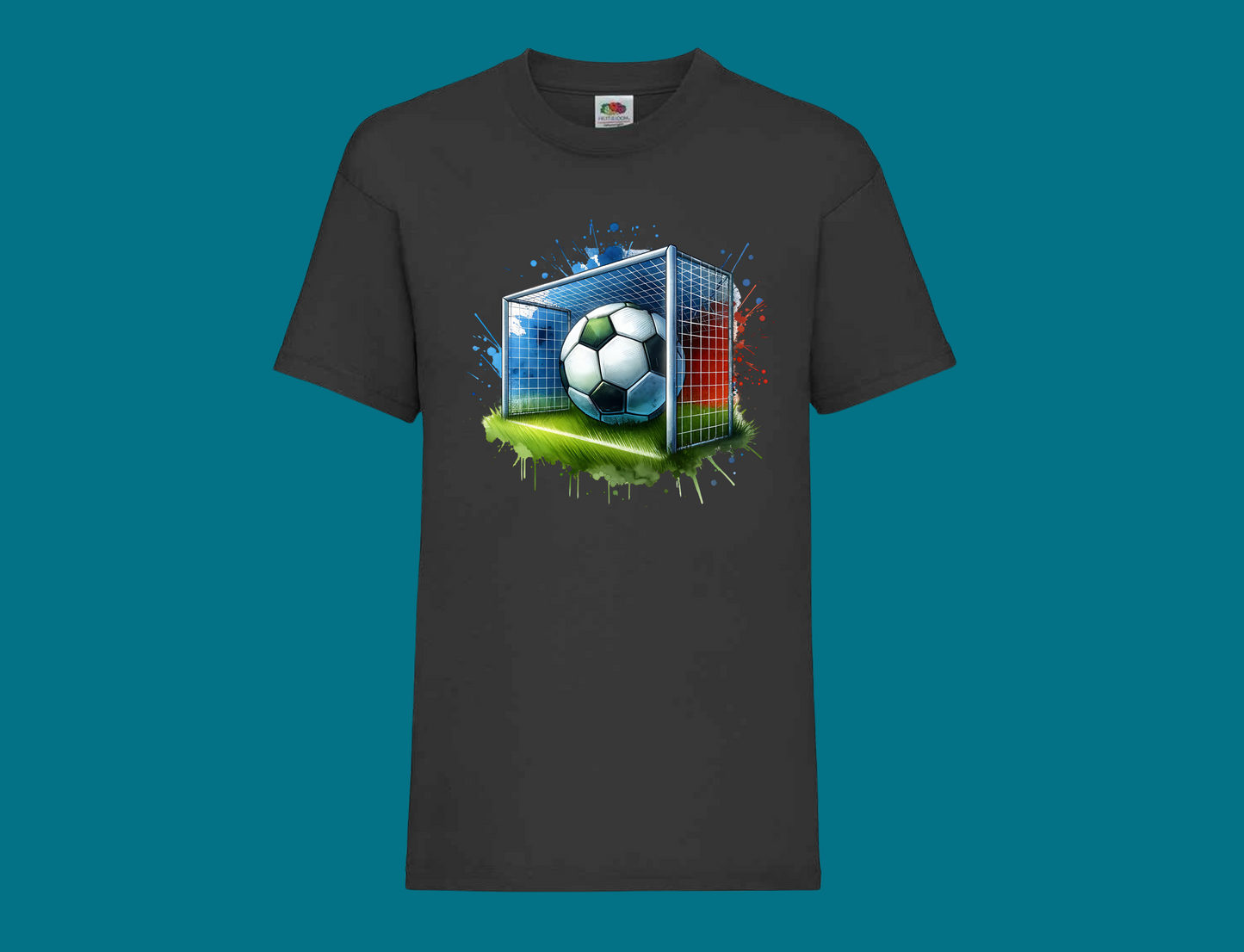 Football and Goal (Can be Personalised)