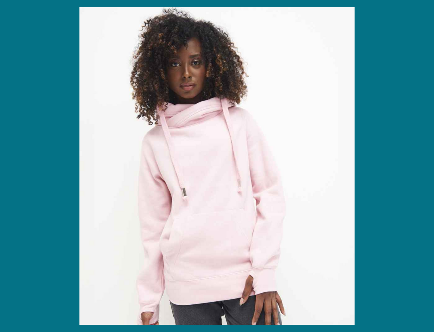 Let it Bee Cross Neck Hoodie