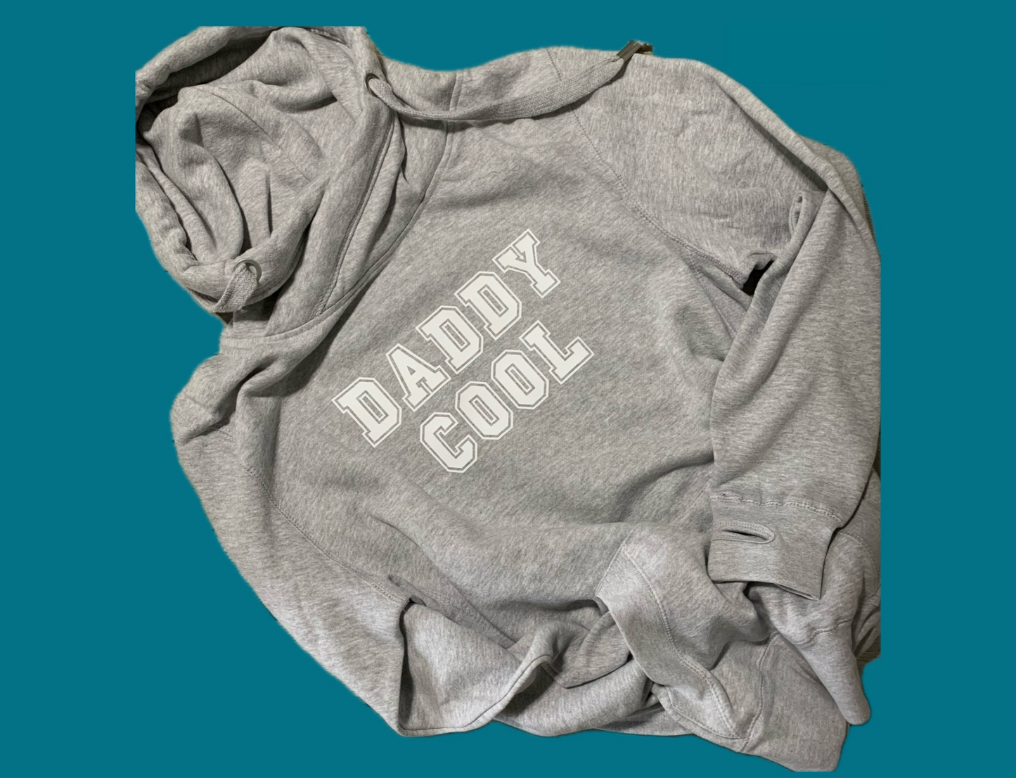 Daddy Cool Cross Neck Hoodie