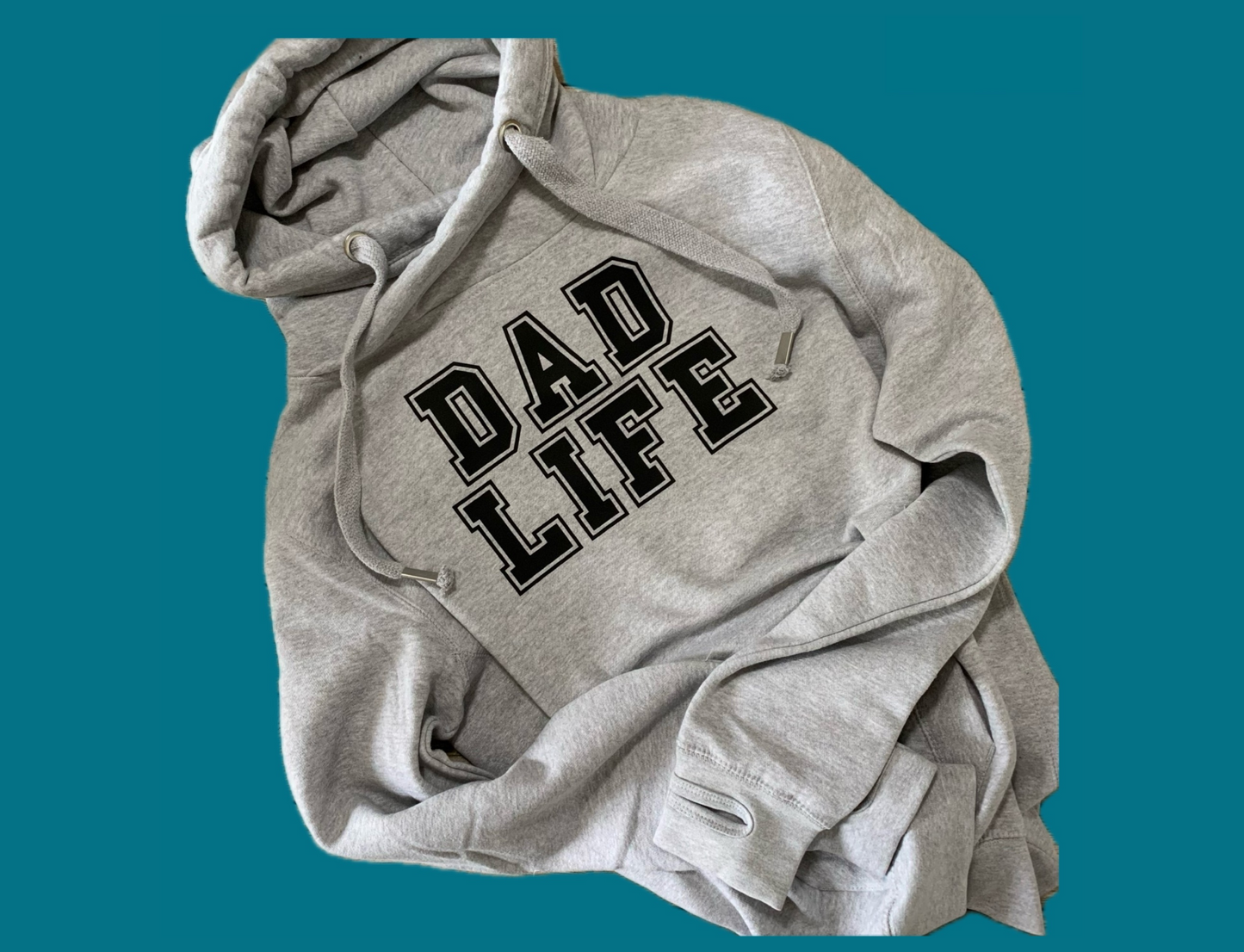 Dad Life Cross Neck Hoodie