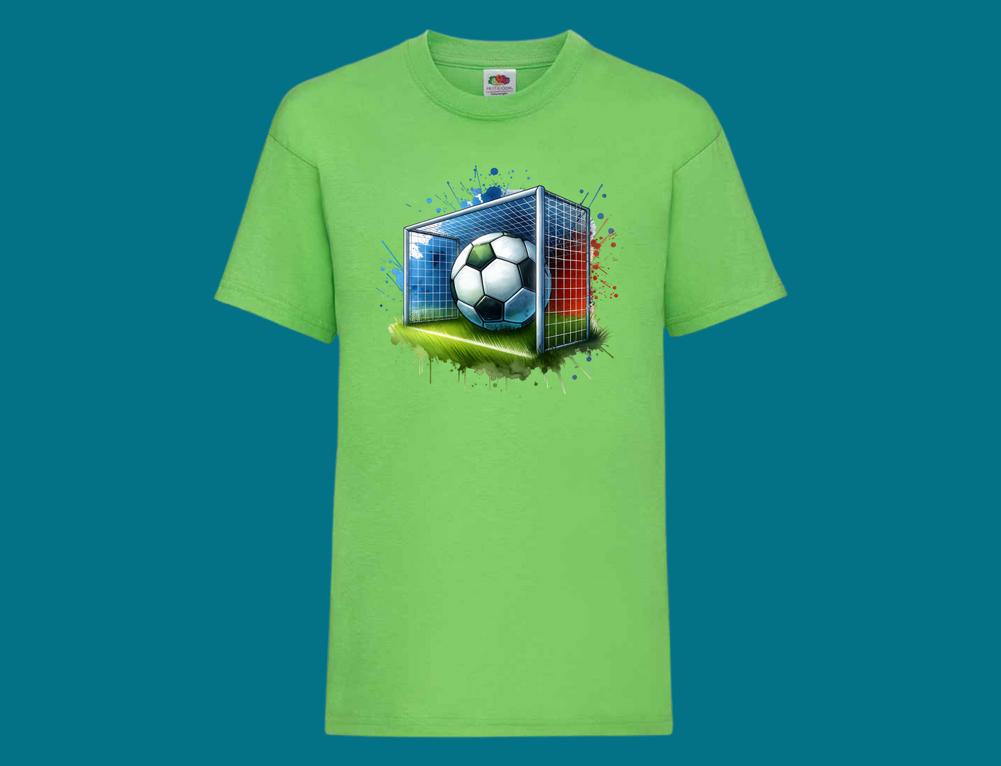 Football and Goal (Can be Personalised)