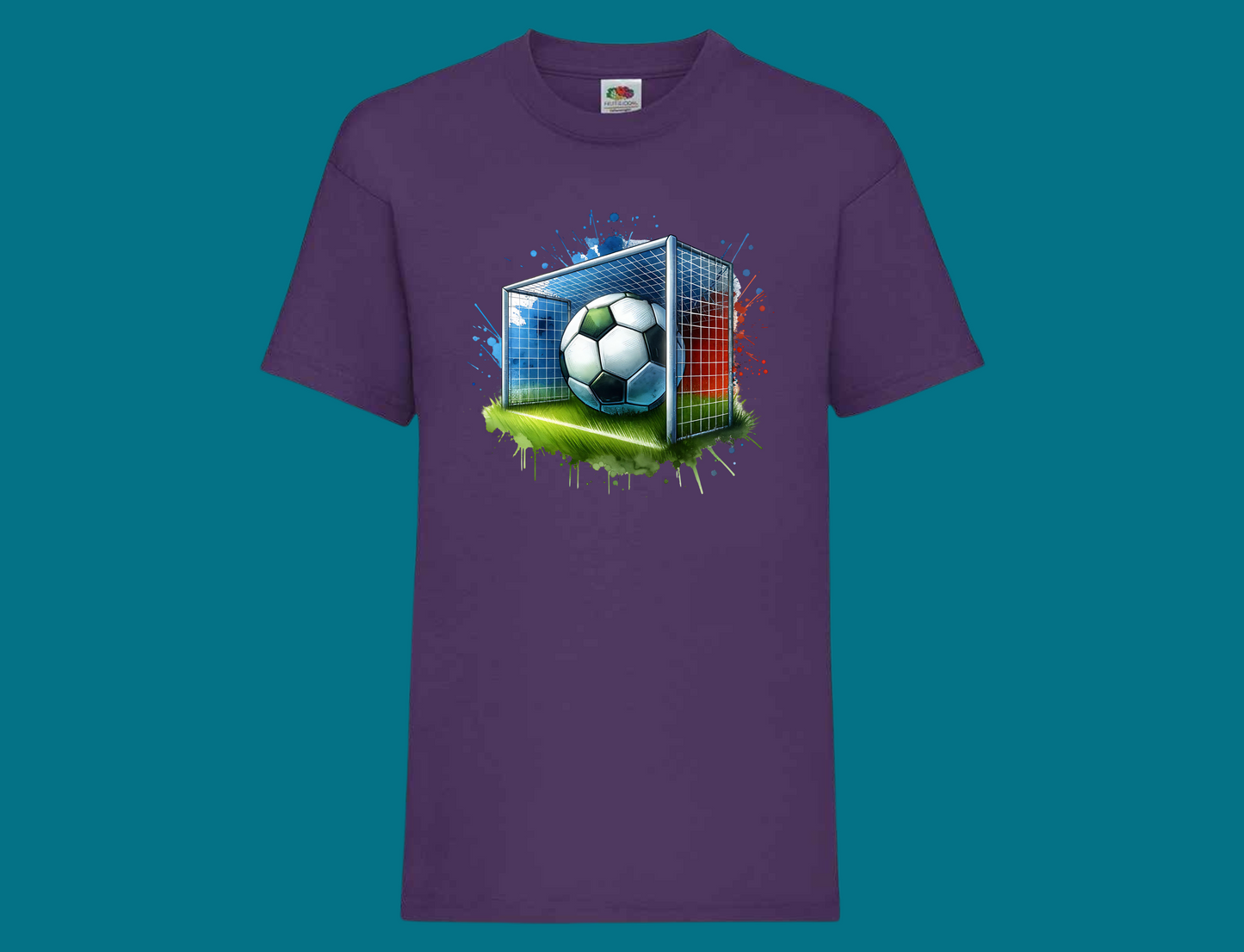 Football and Goal (Can be Personalised)