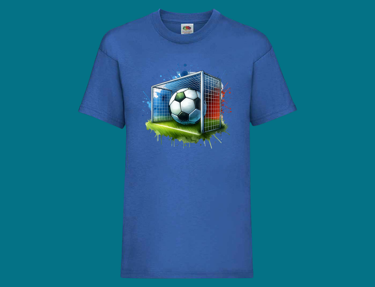 Football and Goal (Can be Personalised)