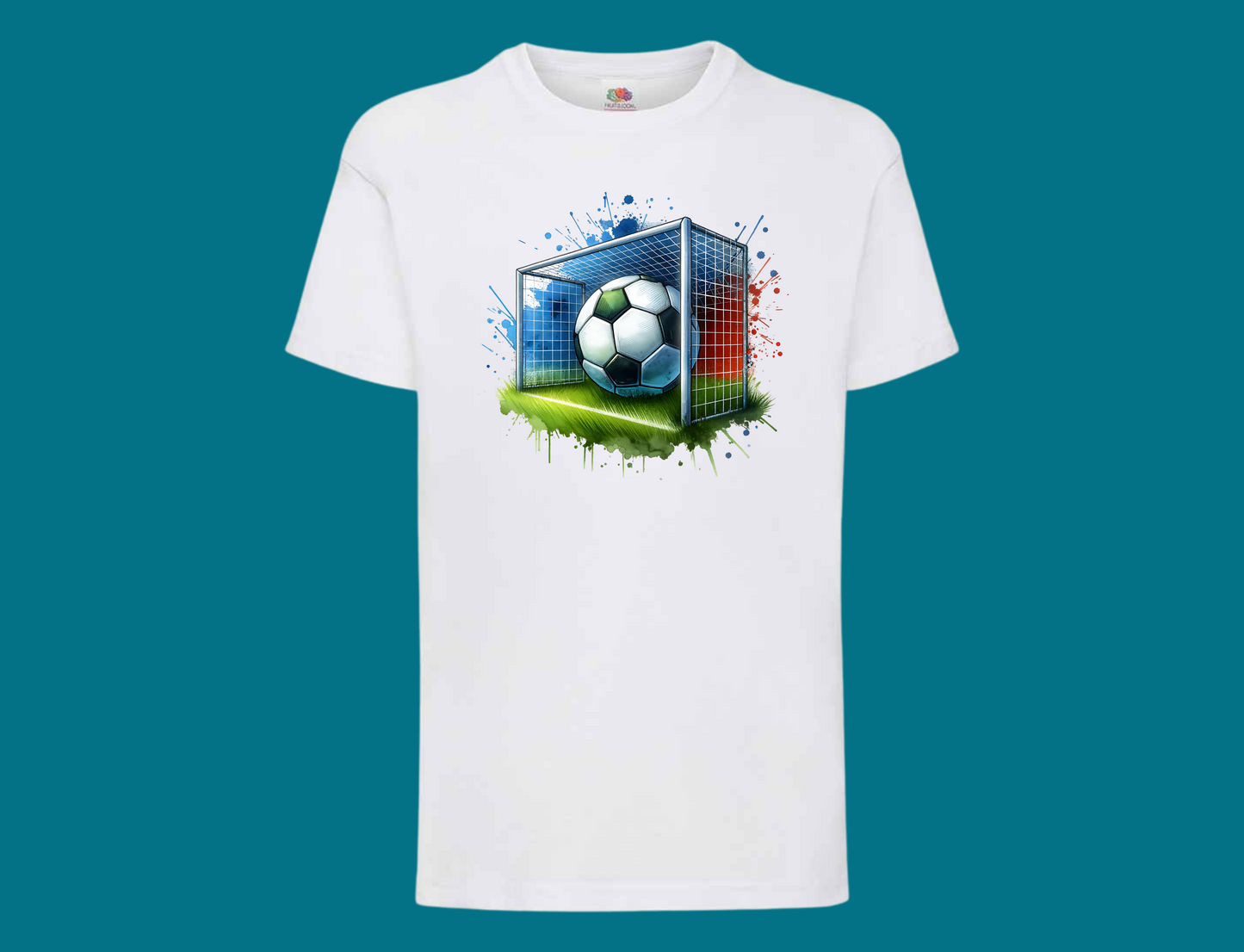 Football and Goal (Can be Personalised)