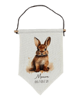 Rabbit Personalised Pennant