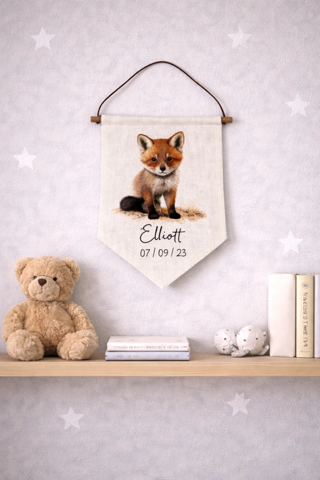 Fox Personalised Pennant