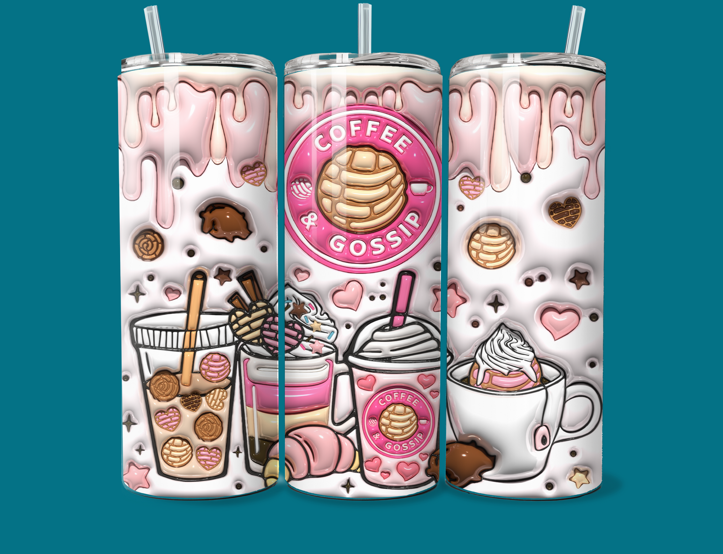 Coffee and Gossip 20oz Tumbler