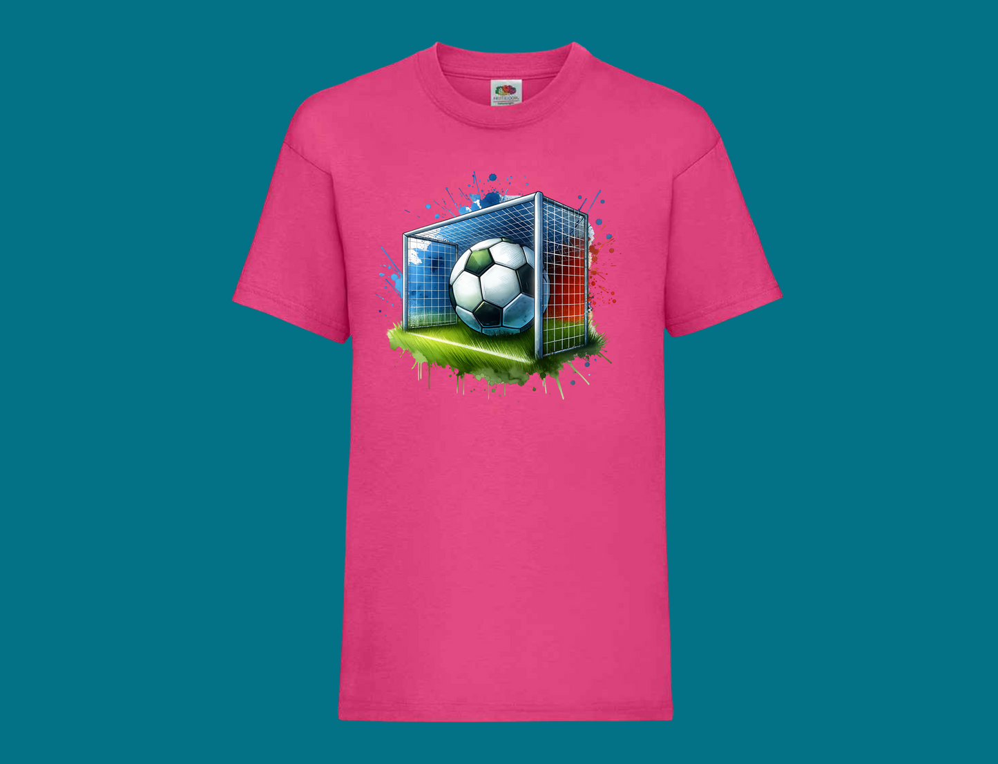 Football and Goal (Can be Personalised)