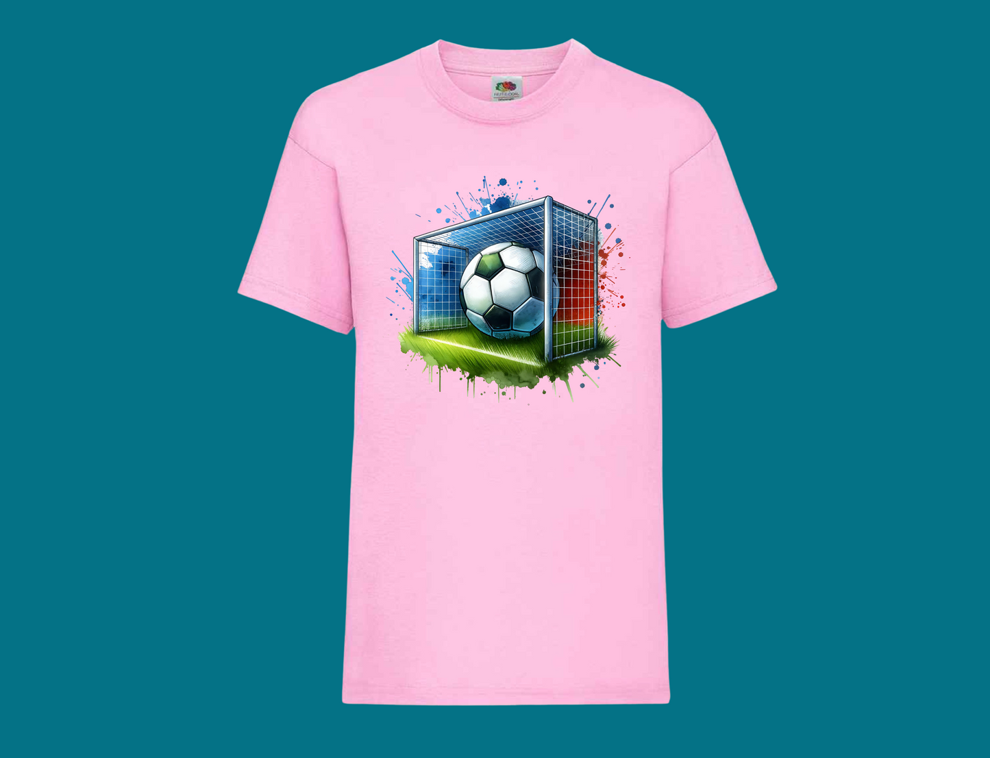 Football and Goal (Can be Personalised)
