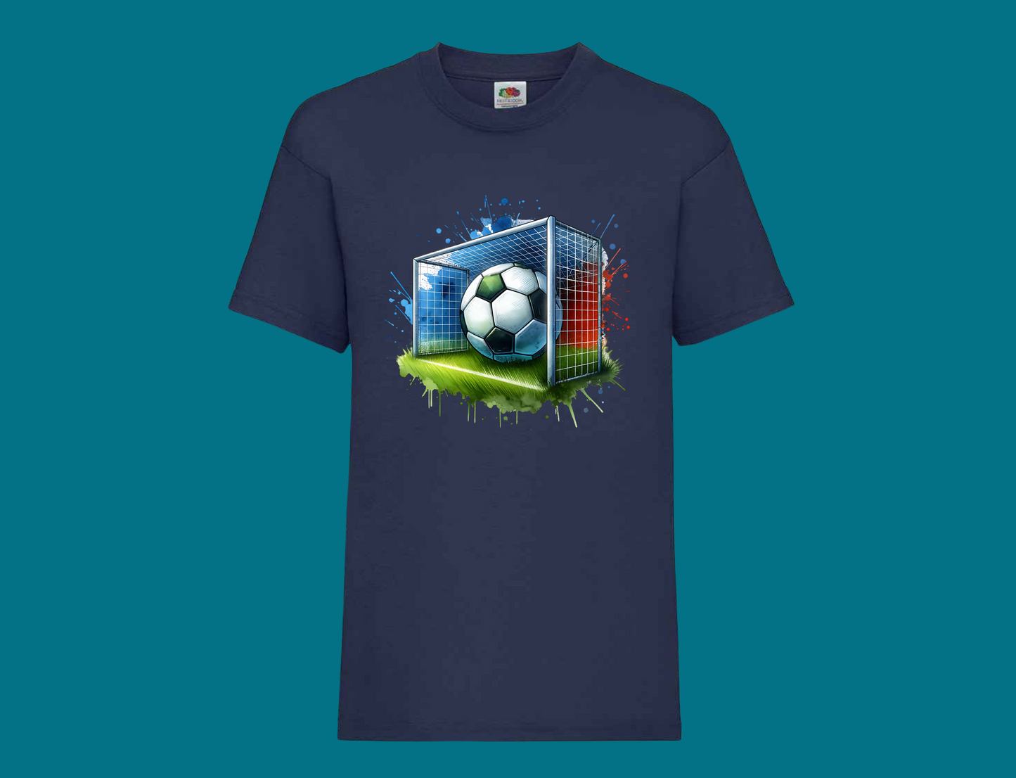 Football and Goal (Can be Personalised)