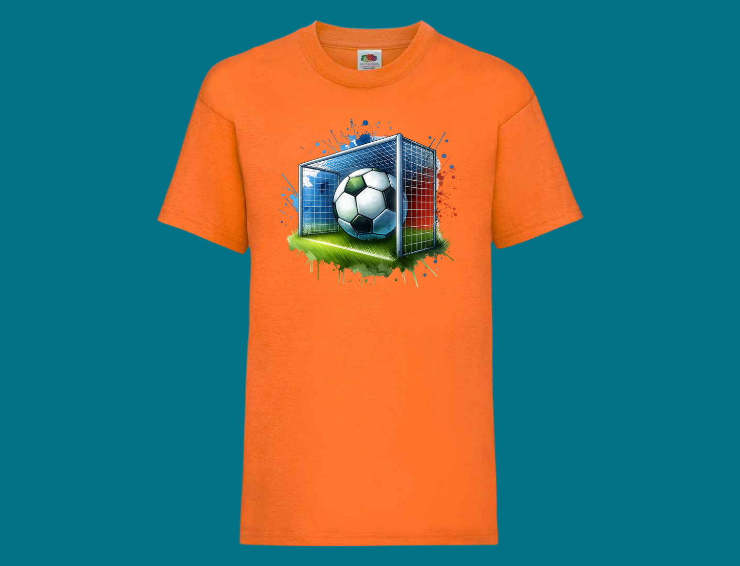 Football and Goal (Can be Personalised)