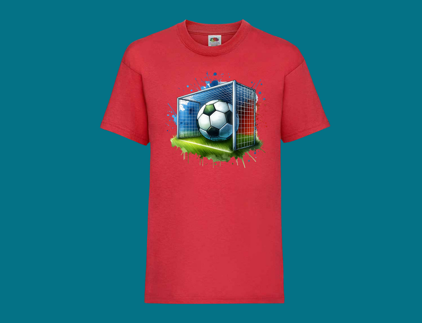 Football and Goal (Can be Personalised)