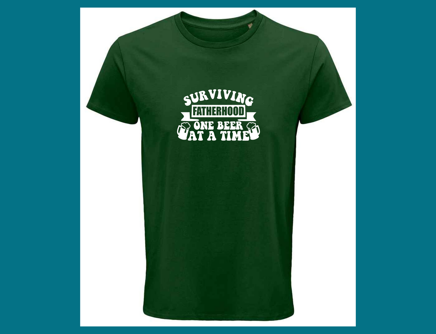 Surviving Fatherhood One Beer At A Time T-Shirt