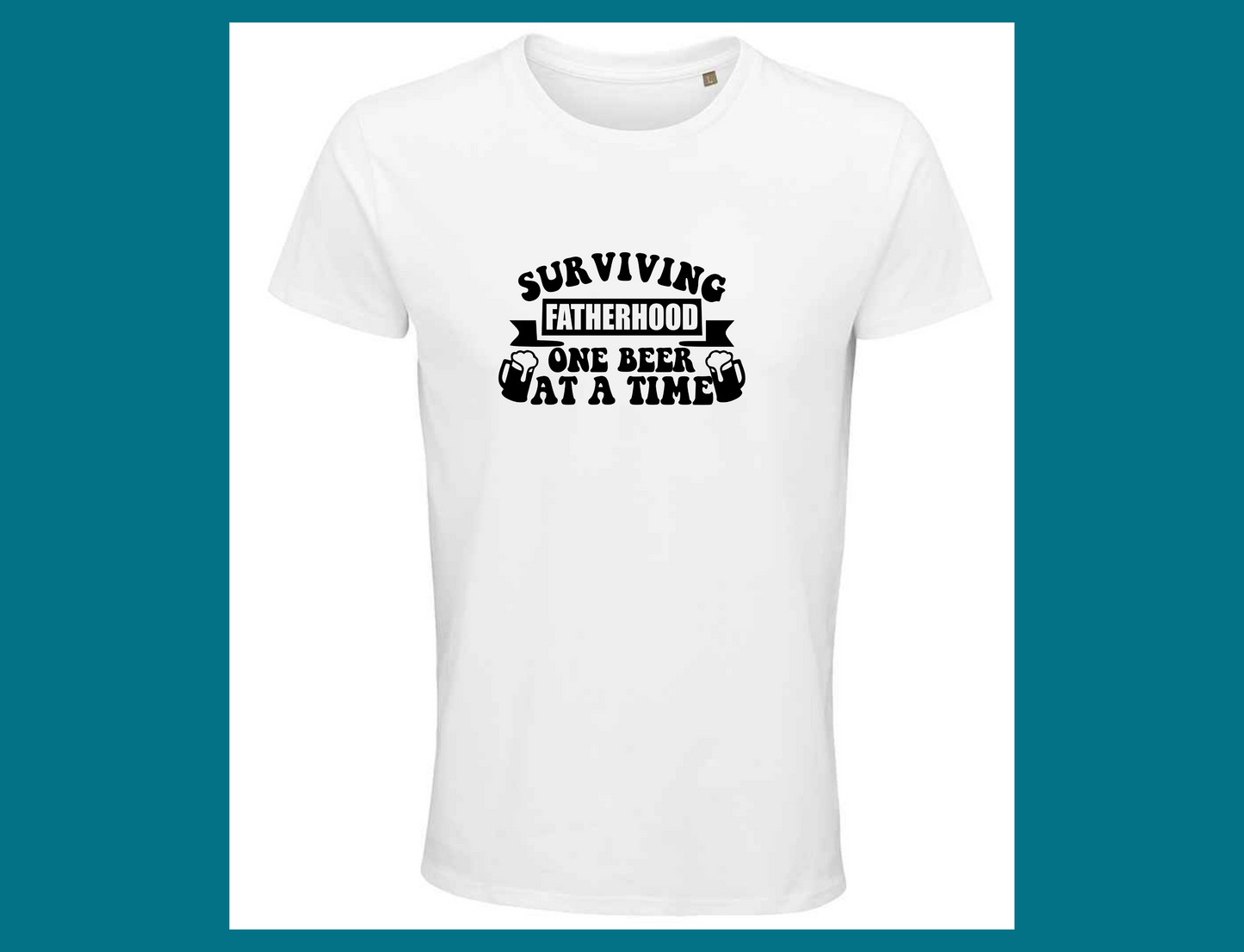 Surviving Fatherhood One Beer At A Time T-Shirt