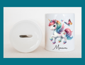 Unicorn Personalised Ceramic Money Box