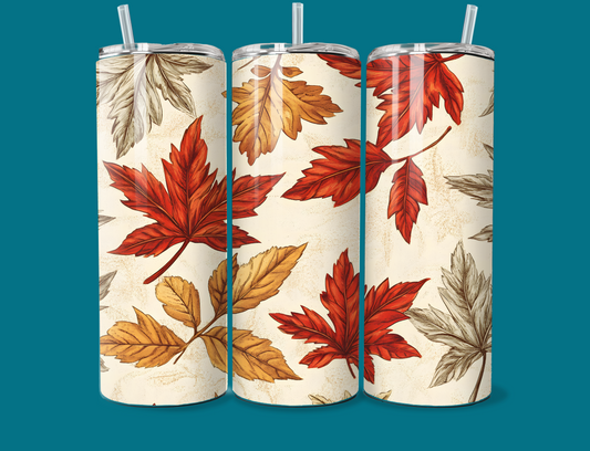 Autumn leaves Tumbler 20oz